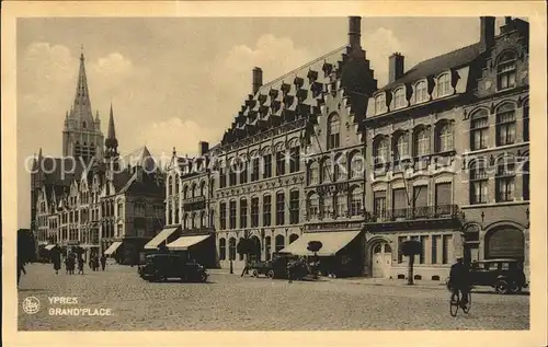 Ypres Ypern West Vlaanderen Grand Place Kat. 