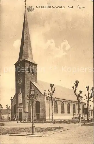 Nieuwkerken Waas Kerk Eglise Kat. 