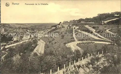 Namur Wallonie Promenade de la Citadelle Kat. 