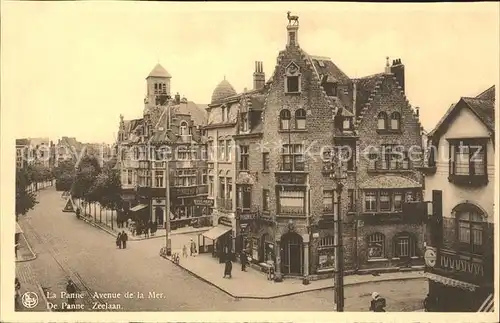 La Panne Avenue de la Mer Kat. 