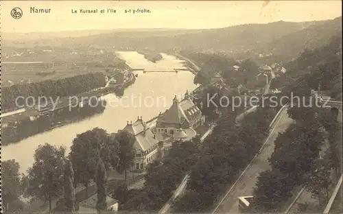 Namur Wallonie Kursaal et l Ile Kat. 
