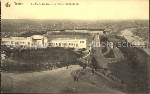 Namur Wallonie Stade des Jeux Route merveilleuse Kat. 
