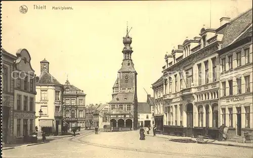 Thielt Marktplaats Marktplatz Kat. 