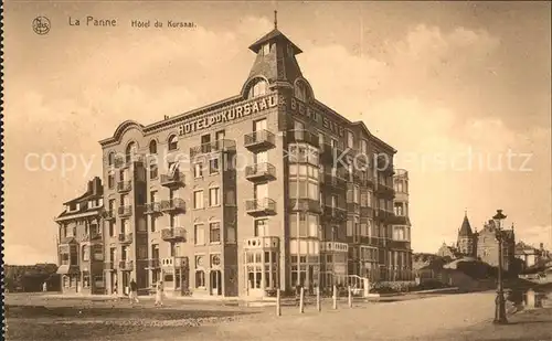 La Panne Hotel du Kursaal Kat. 