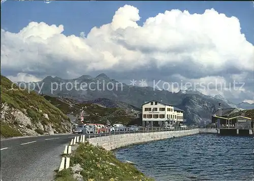 Grimsel Pass Passhoehe Hotel und Bazar Grimselblick / Grimsel /Rg. Innertkirchen