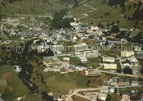 Leukerbad Totalansicht Kat. Loeche les Bains