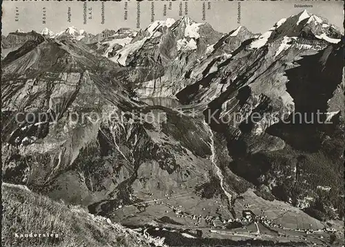 Kandersteg BE mit Alpenpanorama Kat. Kandersteg