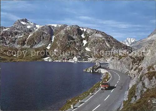 Grimsel Pass Passhoehe Strasse / Grimsel /Rg. Innertkirchen