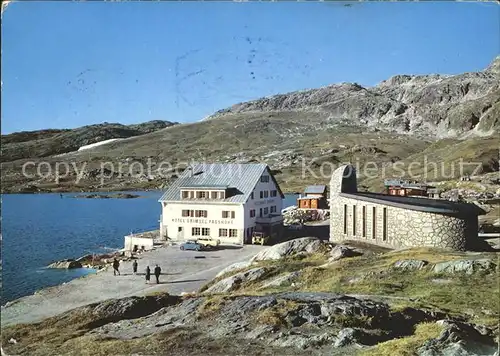 Grimsel Pass Kapelle St Christophorus Hotel Grimsel Passh?he / Grimsel /Rg. Innertkirchen