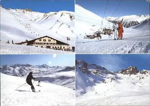 Celerina Marguns Berggasthaus Skigebiet Skilift Kat. Celerina