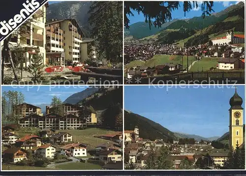 Disentis GR Strassenpartien Teilansichten Kirche Disentiserhof Kat. Disentis