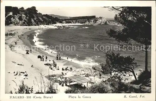 S Agaro Playa la Conca Kat. Costa Brava Spanien