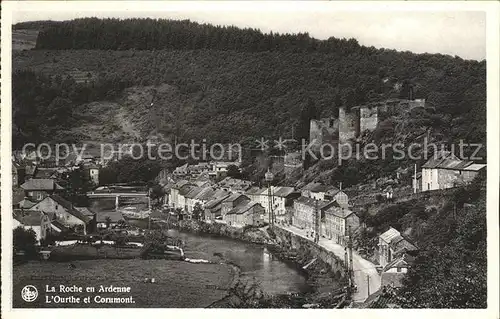 La Roche en Ardenne Ourthe et Corumont Chateau Ruine Kat. 