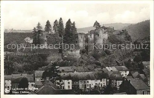 La Roche en Ardenne Vieux Chateau Ruines Kat. 