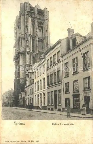 Anvers Antwerpen Eglise Saint Jacques Kat. 