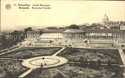 Bruxelles Bruessel Jardin Botanique Kat. 