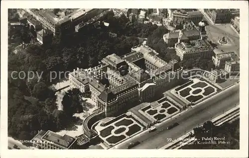 Bruxelles Bruessel Palais Royal vue aerienne Kat. 