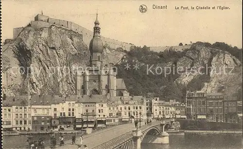 Dinant Wallonie Pont Citadelle Eglise Kat. Dinant