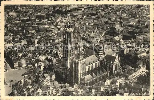 Anvers Antwerpen Cathedrale vue aerienne Kat. 