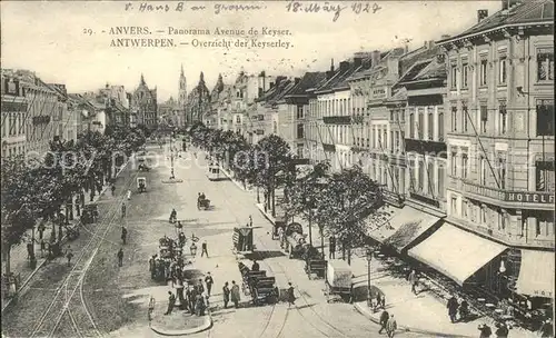 Anvers Antwerpen Avenue de Keyser Kat. 