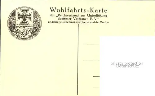 Ostende Flandre Kursaal Wohlfahrtskarte Reichsverband zur Unterstuetzung deutscher Veteranen Kat. 
