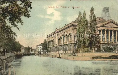 Gand Belgien Palais de Justice Kat. Gent Flandern