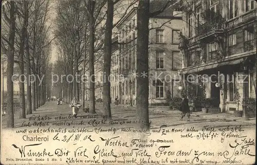 Charleroi Hainaut Wallonie Quai de Brabant Kat. 