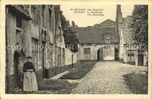 Bruges Flandre Le Beguinage Kat. 