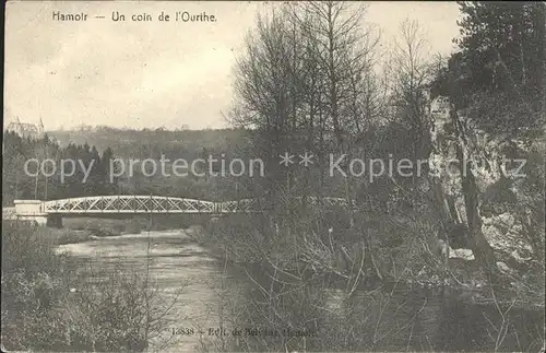 Hamoir Coin de l Ourthe Pont Kat. 