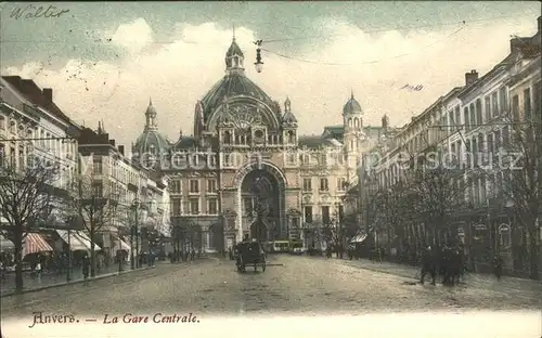Anvers Antwerpen Gare Central Kat. 