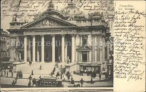 Bruxelles Bruessel La Bourse Kat. 