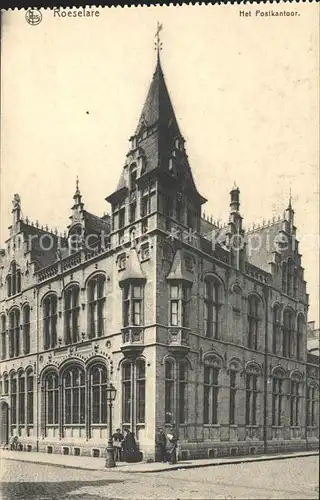 Roeselare West Vlaanderen Postkantoor Kat. 