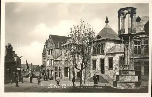 Anvers Antwerpen Exposition Universelle 1930 Vieille Belgique Kat. 