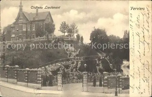 Verviers Liege Wallonie Chateau Lieutenant Kat. 