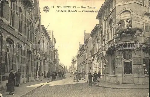 Saint Nicolas Oost Vlaanderen Rue Zaman Kat. 