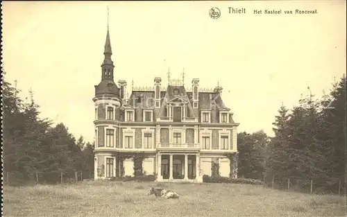 Thielt Kasteel van Ronceval Schloss Kat. 