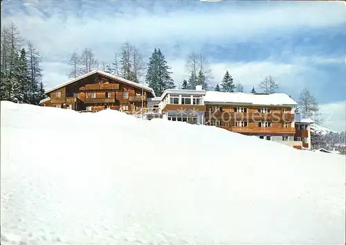 Wolfgang Davos GR Blaukreuz Ferienheim Seebueel / Davos /Bz. Praettigau-Davos