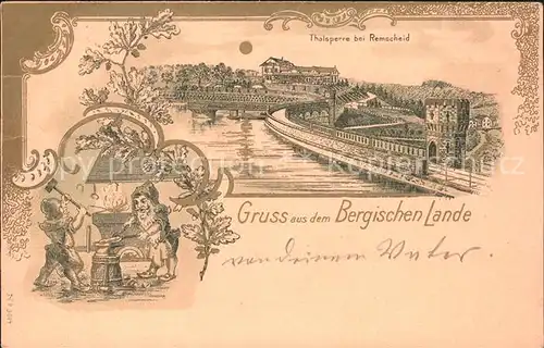 Bergisches Land Thalsperre bei Remscheid  /  /Rheinisch-Bergischer Kreis LKR
