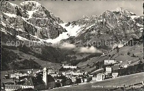 Engelberg OW mit Juchlipass Kat. Engelberg