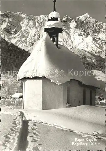 Engelberg OW Espen Kapelle Kat. Engelberg