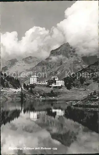 Engelberg OW Truebsee Hotel mit Hahnen Kat. Engelberg