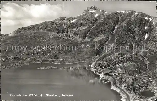 Grimsel Pass mit Siedelhorn und Totensee / Grimsel /Rg. Innertkirchen