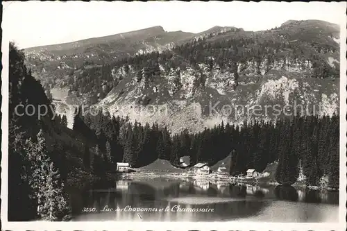 Lac des Chavonnes et le Chamossaire Kat. Les Diablerets