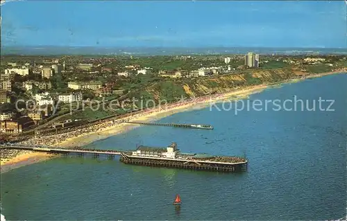 Bournemouth UK The Pier and Bay aerial view Kat. Bournemouth