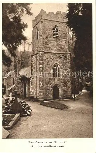 St Just in Roseland Church 13th Century