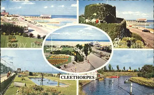 Cleethorpes Promenade Beach Ross Castle Dolphin Gardens Pier Pavilion Kingsway Garden Boating Lake