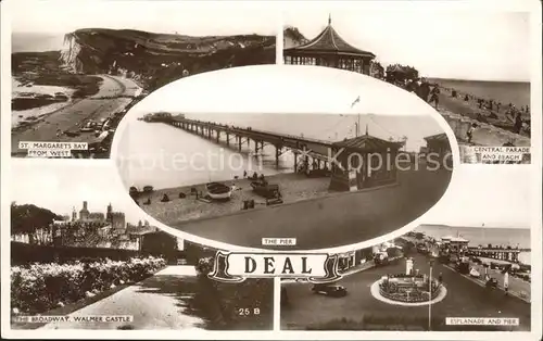 Deal Kent St Margarets Bay Parade Beach Broadway Walmer Castle Esplanade Pier Excel Series