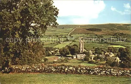 Widecombe in the Moor Panorama Kat. United Kingdom