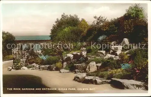 Colwyn Bay Rock Gardens Eirias Park Excel Series