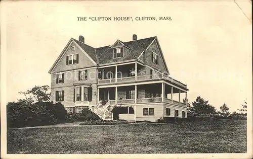 Clifton Massachusetts The "Clifton House"
